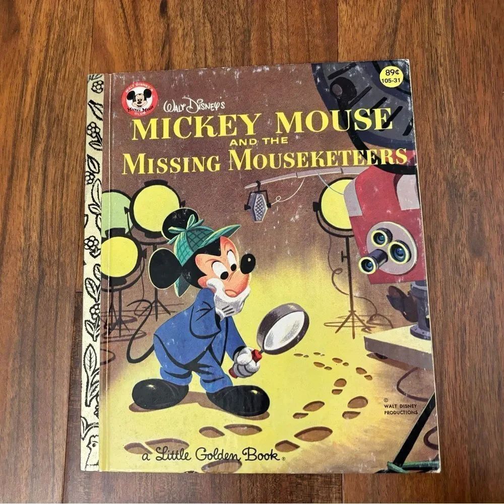 Walt Disney’s Mickey Mouse and the Missing Mouseketeers Little Golden Book
